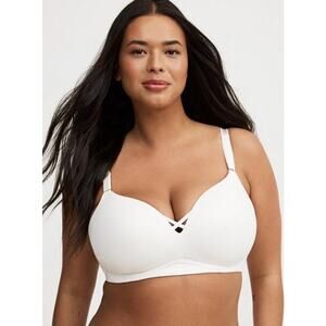 Torrid 40B Bra Dream Wire Free Push Up Wireless Padded Full Coverage Support